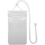 Dombay waterproof phone pouch size XL – Transparent front view
