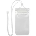 Dombay waterproof phone pouch size L – White back view