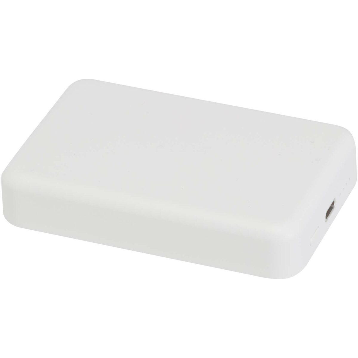 Acrab 10.000 mAh 15W magnetic wireless power bank with 20W PD - made from recycled plastic – White extra view