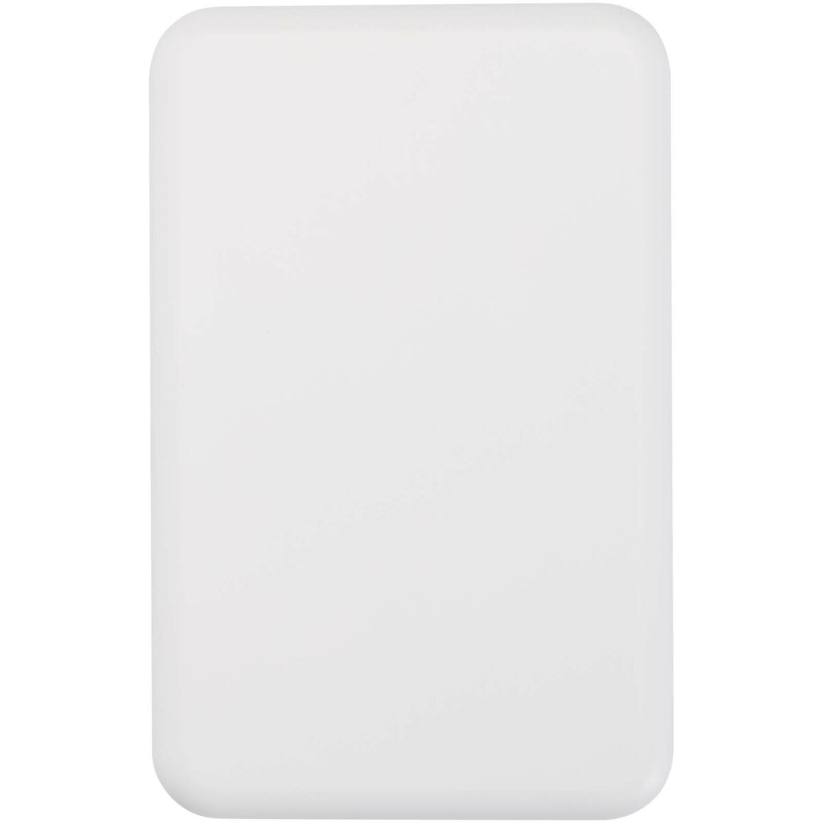 Acrab 10.000 mAh 15W magnetic wireless power bank with 20W PD - made from recycled plastic – White front view