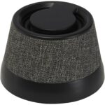 Horna 3W recycled plastic magnetic wireless speaker – Solid black extra view