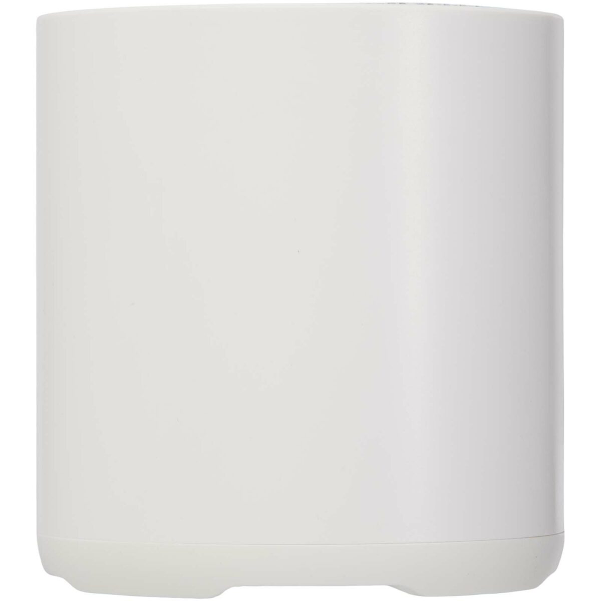 Hunor 3W recycled plastic wireless speaker – White back view
