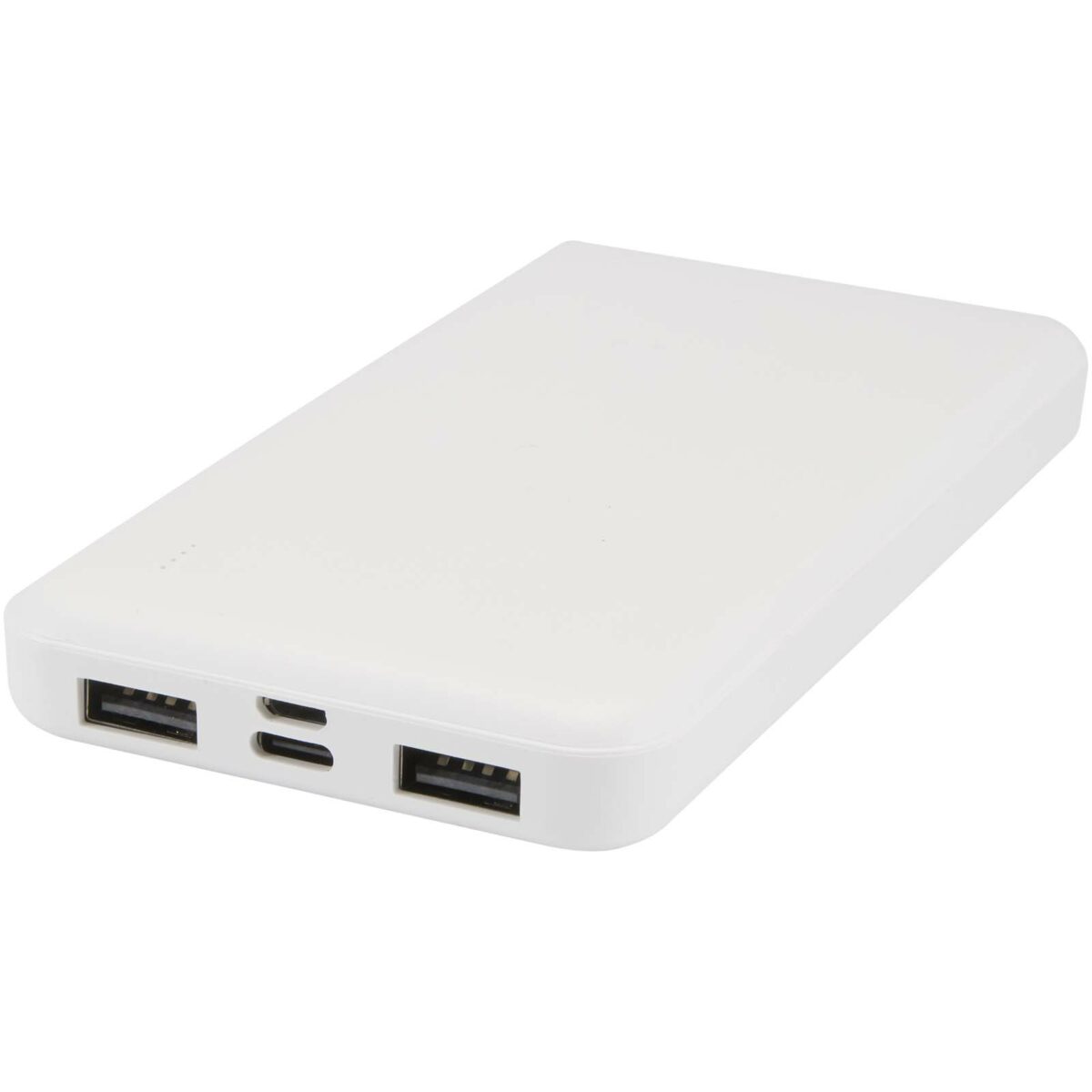 Intan 10.000 mAh 10W recycled plastic power bank – White extra view