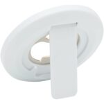 Ain recycled plastic magnetic phone stand with bottle opener – White extra view