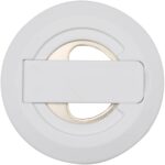 Ain recycled plastic magnetic phone stand with bottle opener – White front view