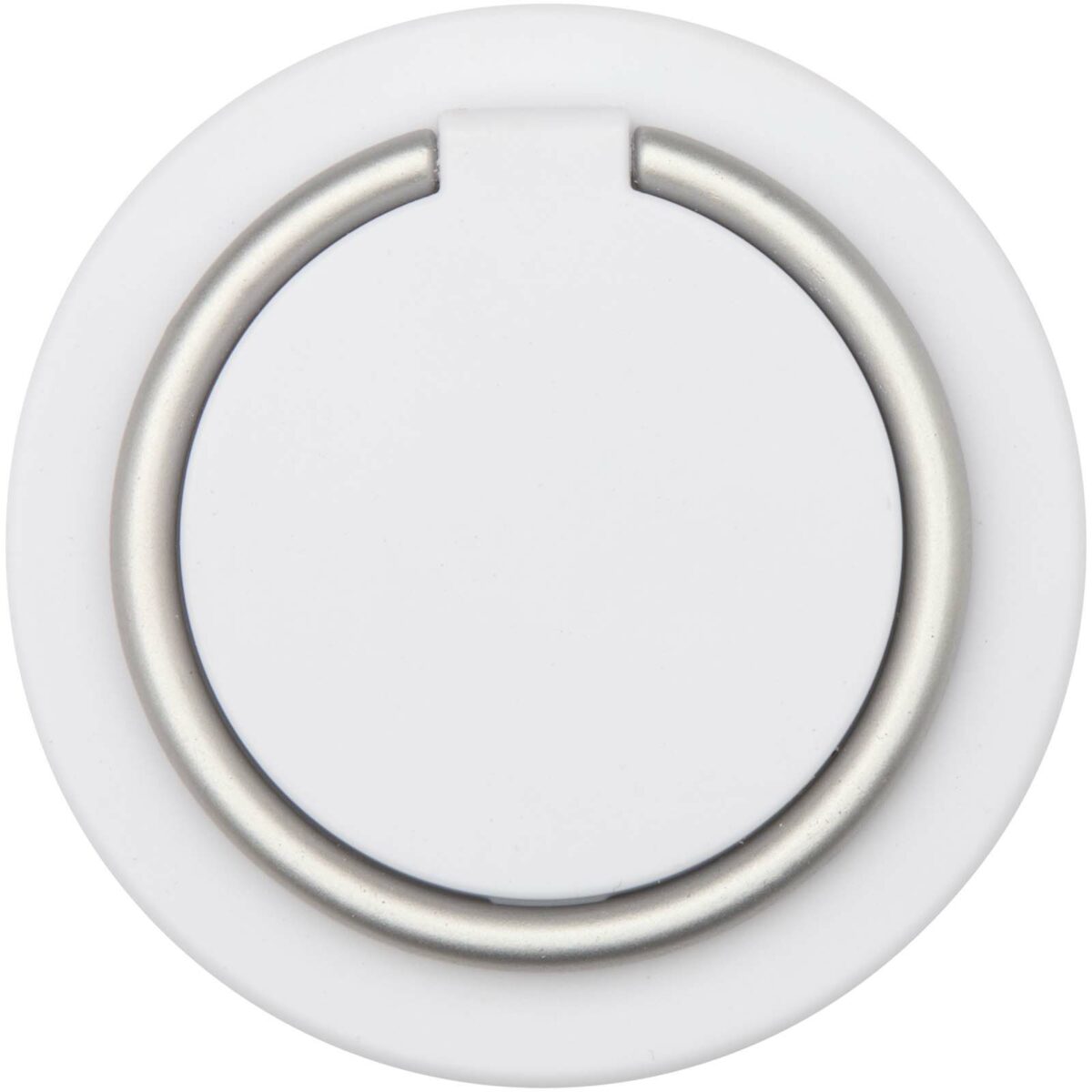 Albali recycled plastic magnetic phone holder with ring stand – White front view