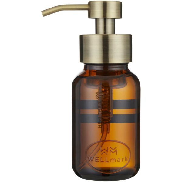 Wellmark 250 ml body wash – Amber heather with logo