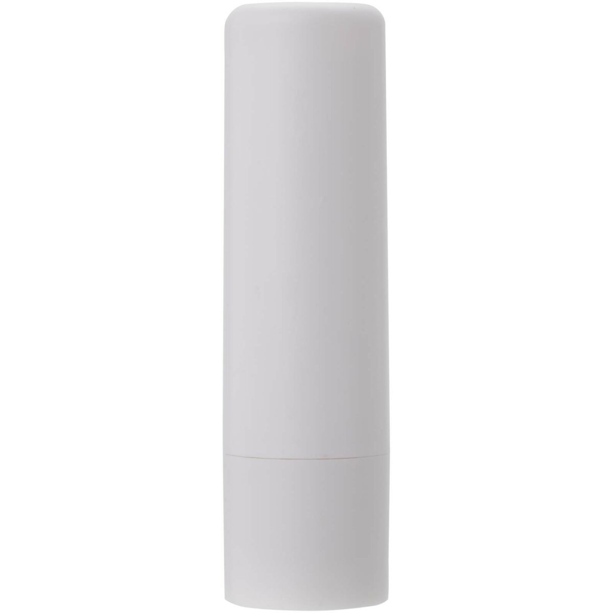 Eden vanilla lip balm – White front view