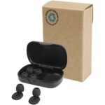 Hush earplugs – Solid black extra view