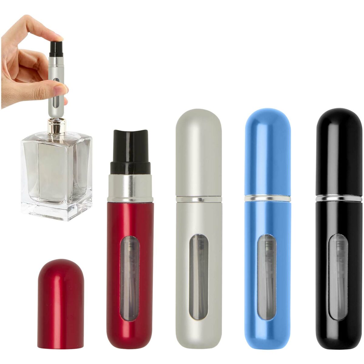Filla 5 ml portable refillable perfume bottle – Red extra view