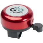 Bellix bicycle bell – Red with logo