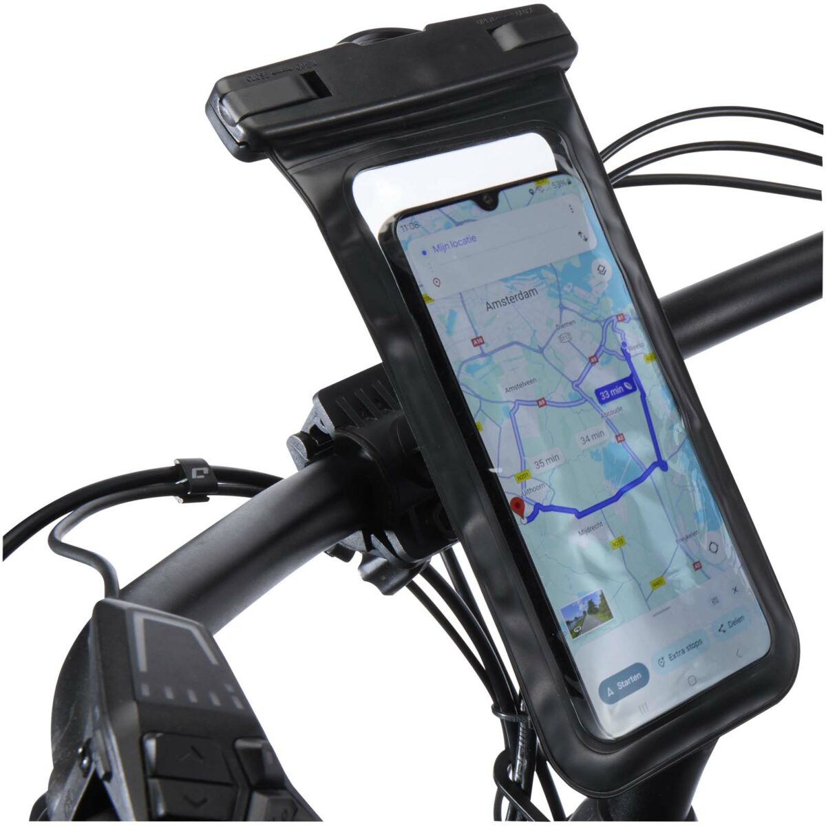 Clutcha universal phone holder – Solid black extra view