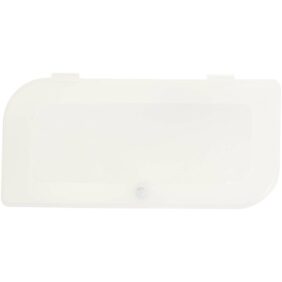 Beamix bicycle lights set – Transparent clear front view