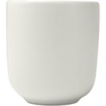 Male 90 ml ceramic espresso cups - set of 2 – White front view