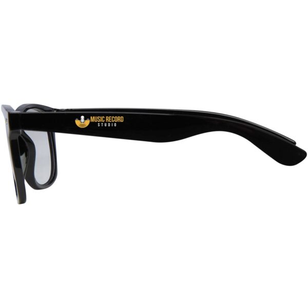 GazeGuard anti blue light glasses – Solid black with logo
