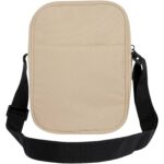 Byron GRS recycled crossbody bag 2L – Oatmeal back view