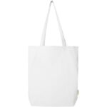 Orissa 270 g/m² organic tote bag 10L – White front view