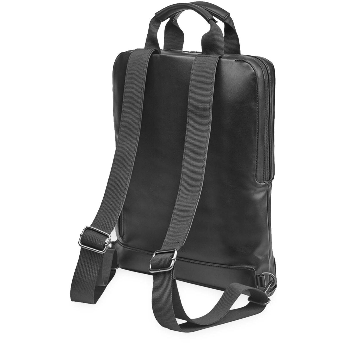 Moleskine Classic vertical device bag – Solid black back view