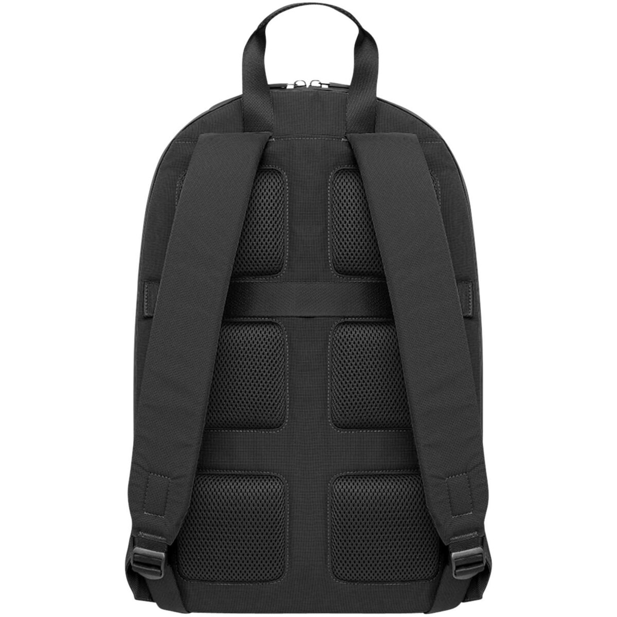 Moleskine Metro backpack – Solid black back view