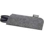 Felta GRS recycled pouch for glasses – Medium grey extra view