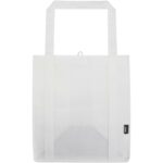 Liberty GRS recycled non-woven bottom board tote bag 29L – White front view