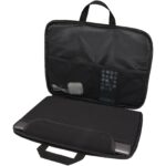 Libra 14” 2-in-1 GRS recycled laptop case 3L – Heather grey extra view