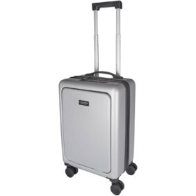 Rover Pro 20" GRS recycled cabin trolley 40L – Silver with logo