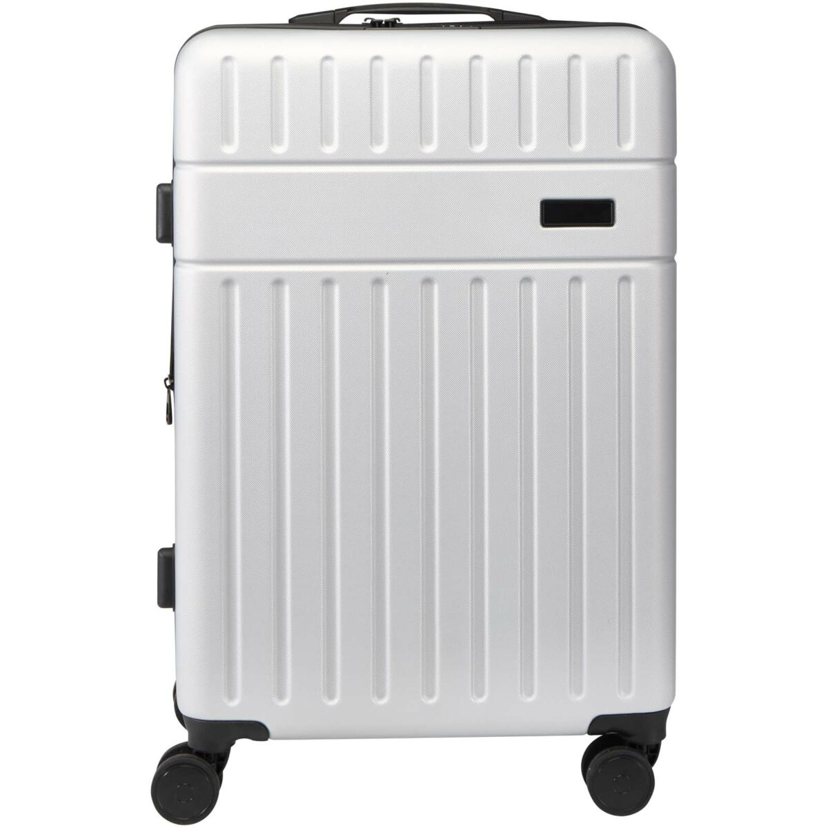 Rover 24" GRS recycled expandable trolley 70L – Silver front view