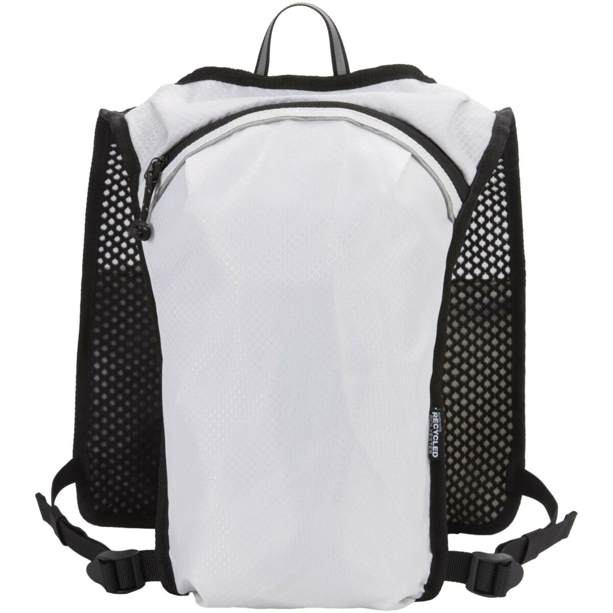 Nomad GRS recycled running vest hydration pack 5L – Sandstone back view