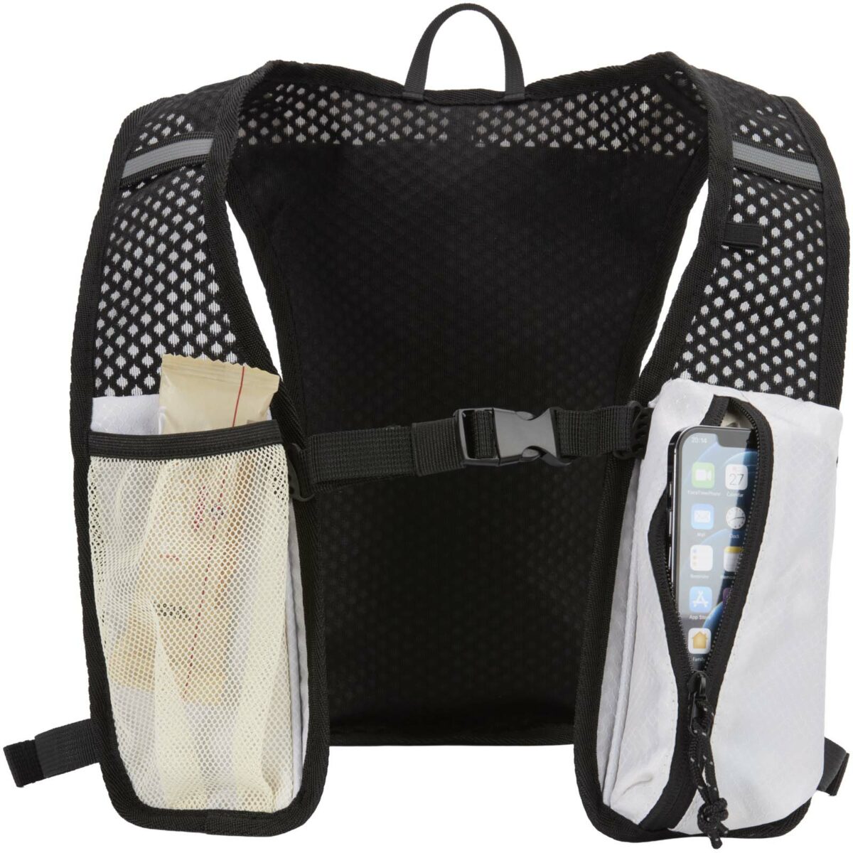 Nomad GRS recycled running vest hydration pack 5L – Sandstone extra view