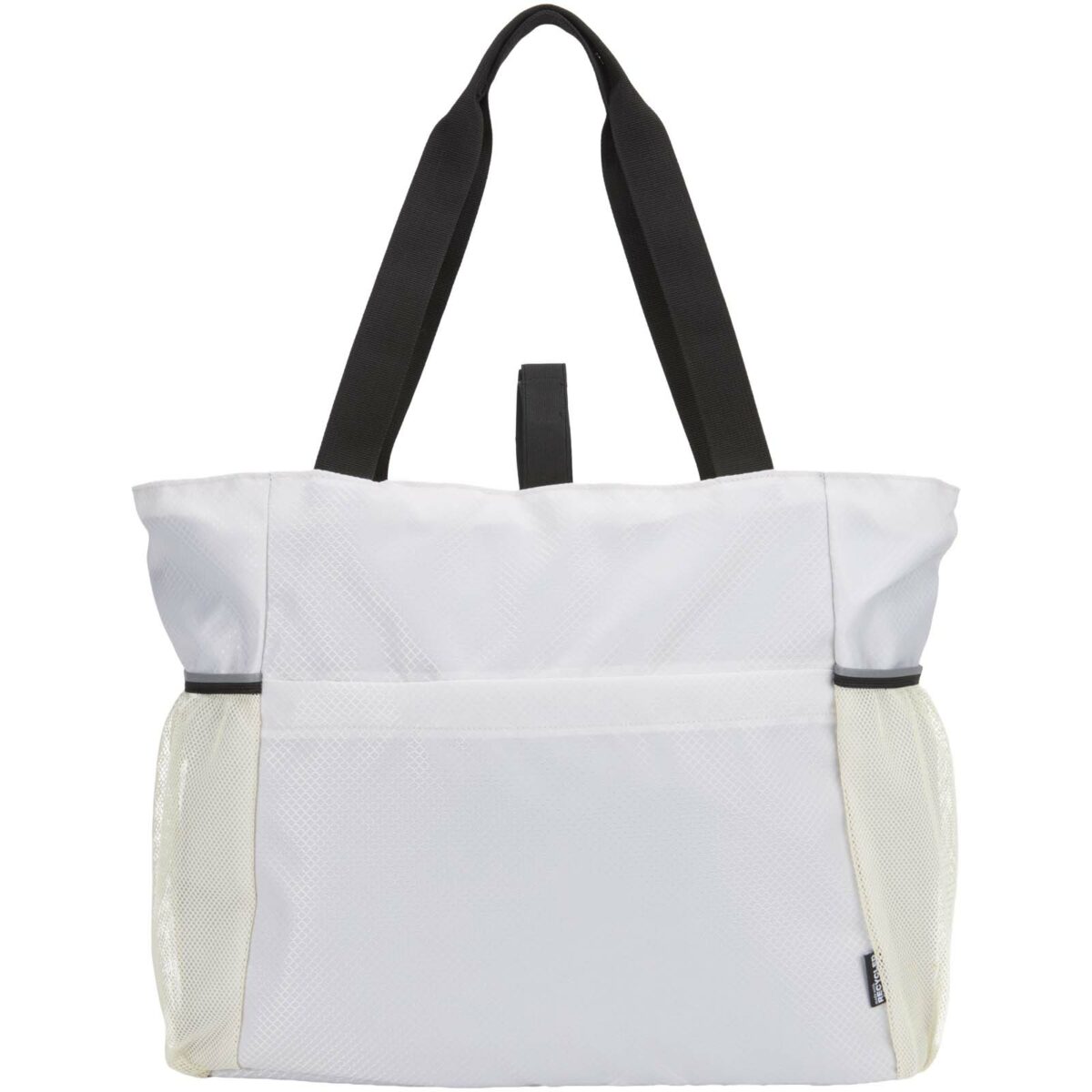 Nomad GRS recycled yoga tote bag 18L – Sandstone front view