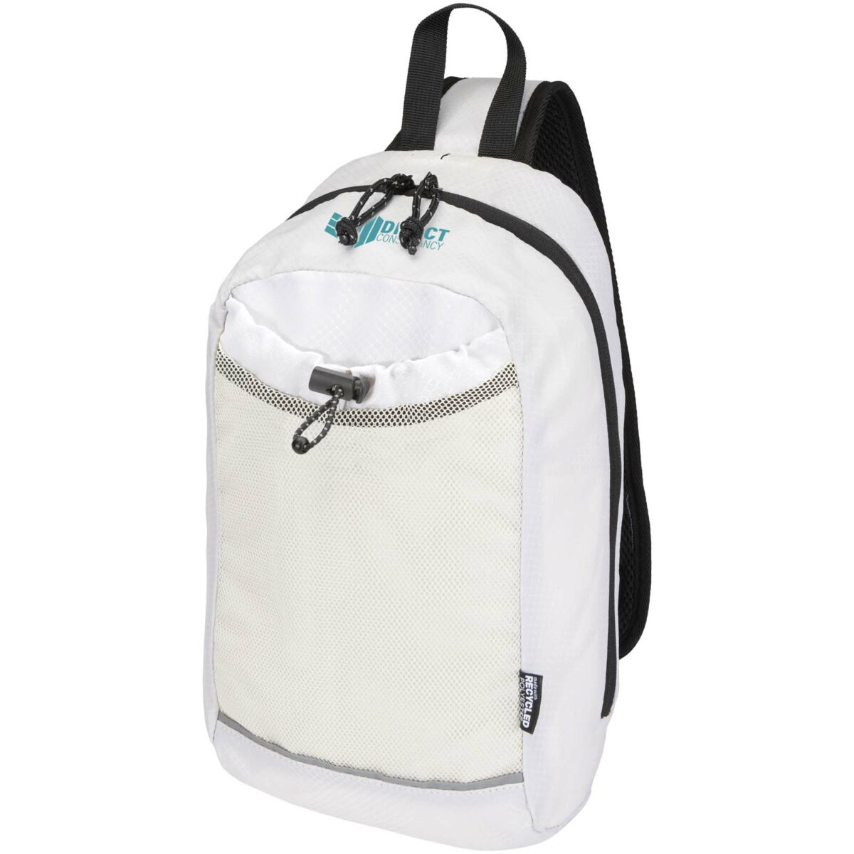 Nomad GRS recycled hydration crossbody bag 6L – Sandstone with logo