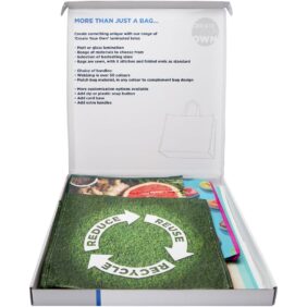 Laminated totes sample box – White extra view