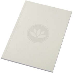 Novella Austen A5 recycled soft cover notebook - 50 sheets – Ivory white with logo