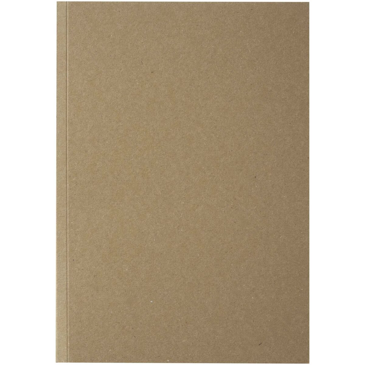 Novella Austen A5 recycled soft cover kraft notebook - 100 sheets – Natural front view