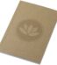 Novella Austen A6 recycled soft cover kraft notebook - 50 sheets – Natural with logo