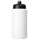 Baseline Rise 500 ml sport bottle – White front view