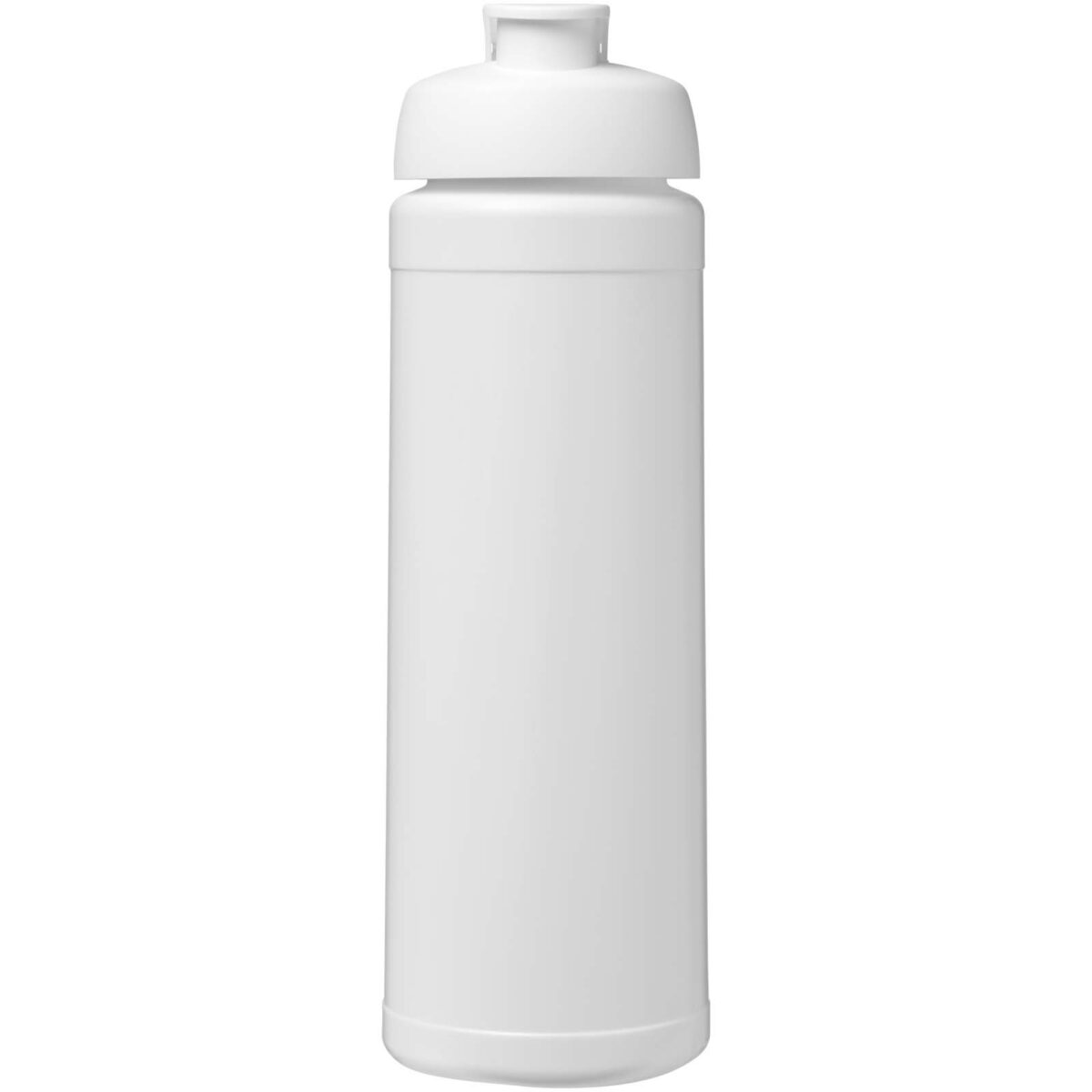 Baseline Rise 750 ml sport bottle with flip lid – White front view