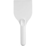 Chilly large recycled plastic ice scraper – White front view