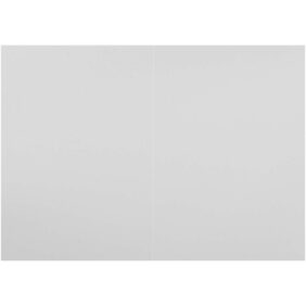 Herald A5 greeting card – White front view