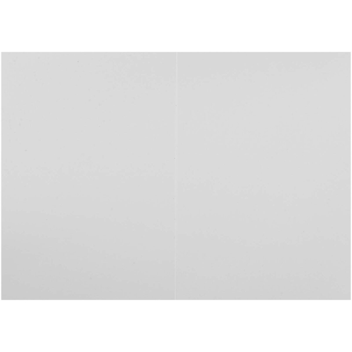 Herald A6 greeting card – White front view