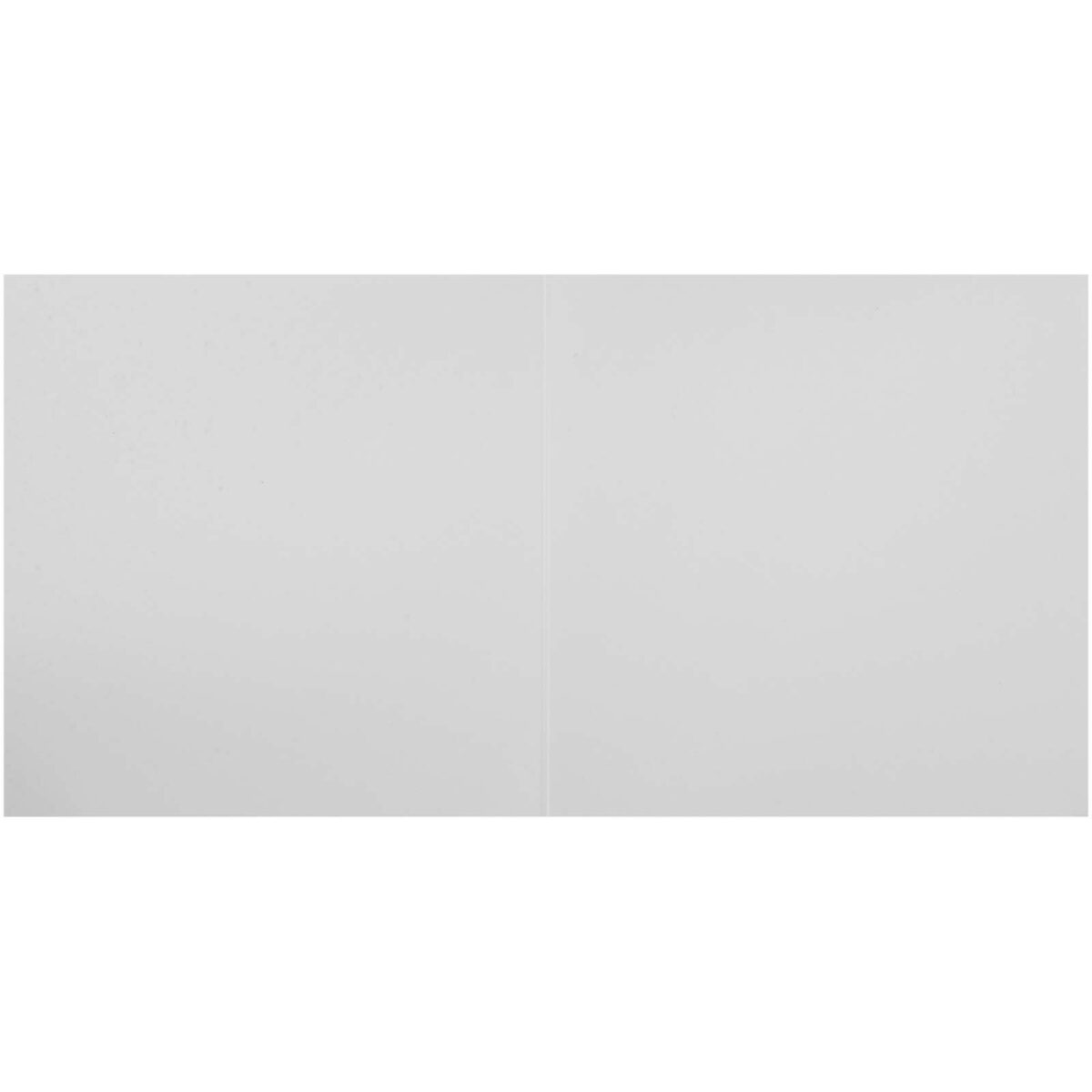Herald square greeting card – White back view