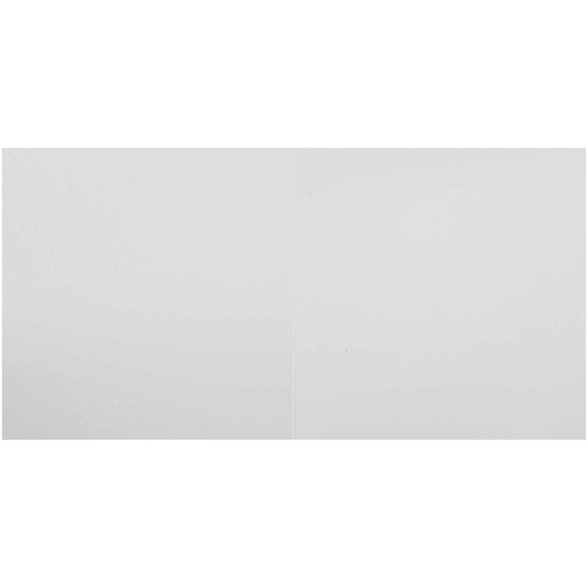 Herald square greeting card – White front view