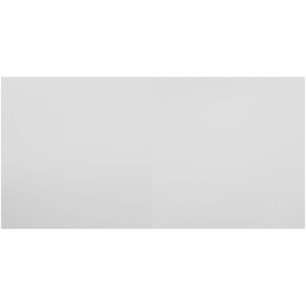 Herald square greeting card – White front view