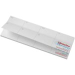 Sticky-Mate® recycled sticky notes with printed planner – White extra view