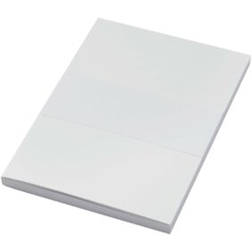 Novella Austen A5 soft cover notebook - 100 sheets – White with logo