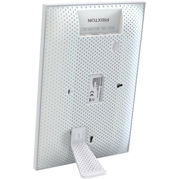 Prixton Prado 10" Frameo wifi digital photo frame – White back view