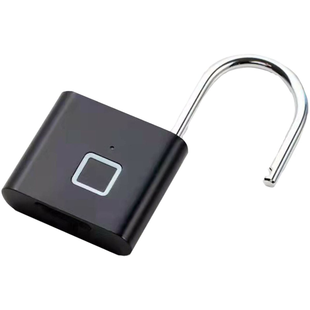 SCX.design T11 smart fingerprint padlock – Solid black extra view