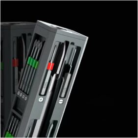SCX.design T20 30-piece screwdriver and repair set in aluminium case – Solid black extra view