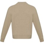 Jet unisex Aware™ recycled crewneck sweater – Oatmeal back view